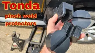 Pinch weld protectors for floor jacks and stands. #automobile 