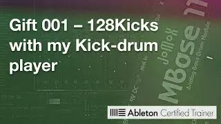 Gift for you! 128 Kicks and Device #freesamples #freedevics #ableton
