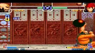 Kof2002 Combo video - Chang Koeman Combo-01 (08 hits) 50% Damage