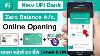Best upi bank 🔥 without video kyc account opening 2026 || zero balance account online opening