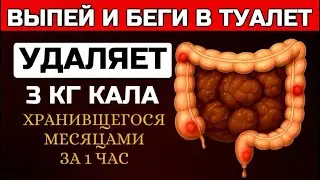 Устранить 5 кило кала за 1 час: долой запор, вздутый живот и большой живот!!!
