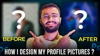 How I Design My Profile Images in Photoshop