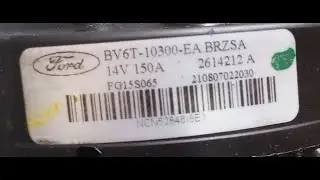 Ford Focus BATTERY LIGHT ON will not go off  SOLUTION