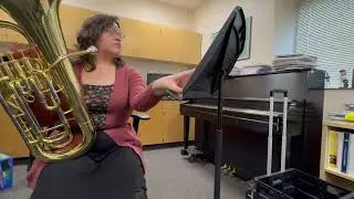 Baritone 2025 EFC Red Book Elementary Honor Orchestra Audition Spots