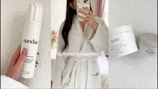 Summer body essentials 🧖🏻‍♀️🌸body care+perfume