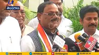 Congress Leader Khuntia Meet At Revanth Reddy House