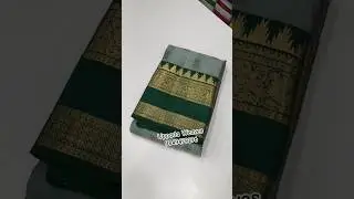 1980's Vintage Kanchipuram Pattu Handloom Saree Booking #9849479196 #saree #handloom #viral #video