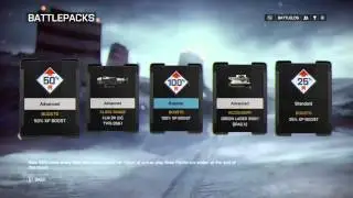 Battlefield 4 200%xp Opening Gold Battlepacks Glitch