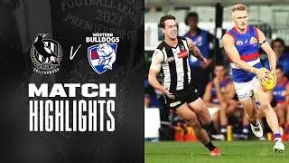 Treloar takes on the Pies | Collingwood v Western Bulldogs Highlights | Round 1, 2021 | AFL