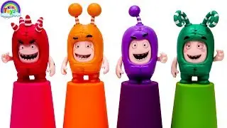 Learn Colors With OddBods Toys | Avengers Toys | PJ Masks | Buckyballs | KiKi Toys