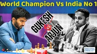 Arjun vs Gukesh | Pawn Storm का तूफान | किसके प्यादों ने बदली बाज़ी? | Epic Chess Battle
