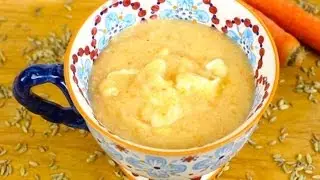 Semolina Carrot Fennel - baby food recipe +6M