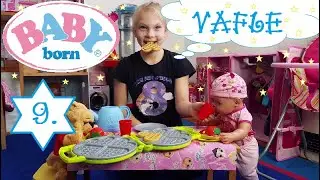 Vafle 🥧 🍓 , pojď si hrát💕, 9.díl | Film s Baby born👶 a medvídkem Pů 🐻 | Máma v Německu