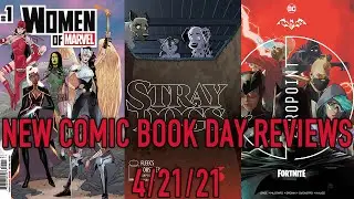 New Comic Book Day Reviews 4/21/21 - Batman Fortnite? Godzilla? And I guess other comics?