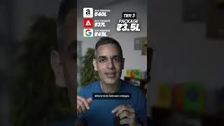 Tier 3 COLLEGE ke PACKAGES ki REALITY! | Warikoo Careers #shorts