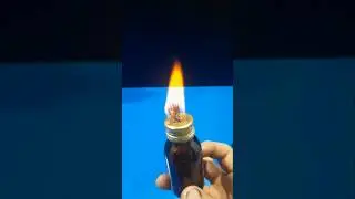 How to make an alcohol torch with disposable items #diy #craft #alcohol #make #torch #youtube