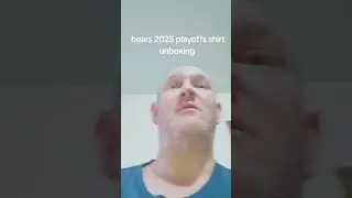 Bears 2025 playoffs shirt unboxing 