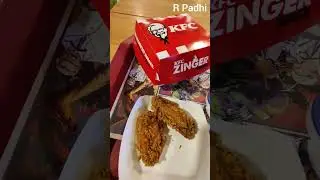 KFC Classic Zinger Box #food #rpadhi #shorts