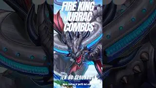 60 SECONDS ZEALANTIS OTK COMBO FIRE KING JURRAC 2025 🦖🐔 #yugioh #fireking #jurrac #foryou #tcg