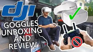 DJI Goggles - Unboxing & First Impression