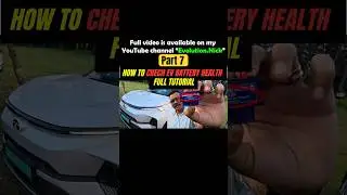 How to Check EV battery health? #electriccar #electricvehicle #nexonev #electriccarbattery #obd