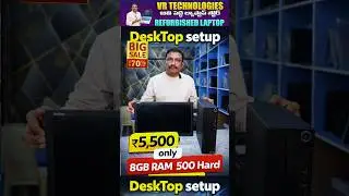 Desktop setup just 5,500 only ||Computer setup wholesale market in Hyderabad #desktop #laptopssales