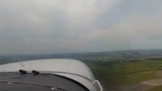 C172 - Cork Airport EICK - Approach & Touch and Go - Cockpit Cam