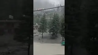 kasol flood 2022..cloudburst in village Choj.. avoid travelling to mountains during rainy season
