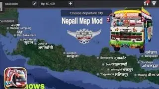 How To add Nepali Map in Bus Simulator Indinesia/ bussid nepali map in 2026