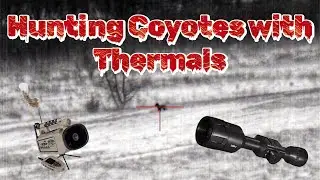 Thermal Coyote Hunting in Iowa | some tips and tricks along the way!(SUCCESSFUL HUNT)
