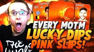 INSANE EVERY MOTM CARD LUCKY DIP PINK SLIPS!! FT RAMOS + COURTOIS FIFA 15 ULTIMATE TEAM