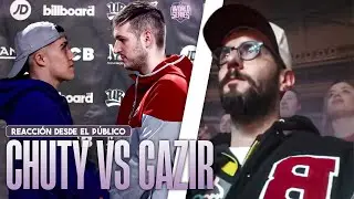 ¿GAZIR lo APLASTÓ en VIVO? 🤯XLmen reacciona a GAZIR vs CHUTY - FMS WORLD SERIES