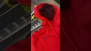 The Red Ghost windbreaker is heat 👀🔥 #baseball #clothingbrand #shorts