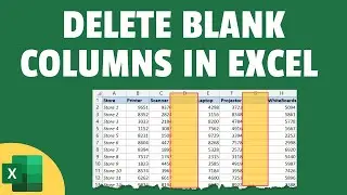 3 Right Ways to Delete Blank Columns in Excel