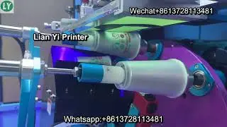 UV auto silk screen printer for plastic cup high speed multiple color auto screen printer for PP cup