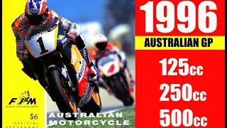 1996 Full Australian Motorcycle GP All Categories