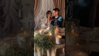 Романтический ужин для двоих👩‍❤️‍💋‍👨 #semarsagency #свадьбадлядвоих #свадьбавзамке #wedding