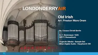 Londonderry Air, Orgel