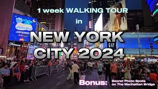 All NEW YORK CITY in one video [4K] Walking Tour 2024 (NYC)
