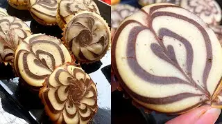 Marble Cupcakes Recipe | Super Soft & Fluffy Marble Cupcake Recipe | Marble Cake Recipe