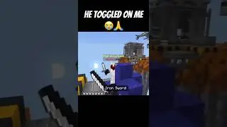 He Turned on HACKS 😭🙏 #minecraft #gaming #hiveminecraft