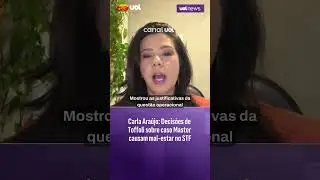 Decis&otilde;es de Toffoli sobre caso Master causam mal-estar no STF, diz Carla Ara&uacute;jo
