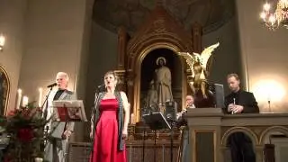 Julekoncert med Gitta-Maria Sjöberg og kurt Ravn i Nikolai kirke, holbæk 2012