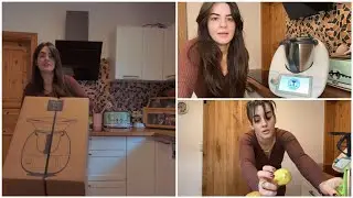 Thermomix unboxing || roboti i kuzhines😂 || prova e pare: supe me patate 🥔 #vorwerk