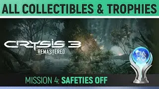 Crysis 3 Remastered - Mission 4: Safeties Off - All Collectibles & Trophies 🏆