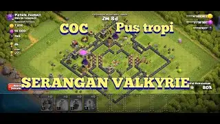 #COC #CLASHOFCLAN #WAR SERANGAN VALKYRIE