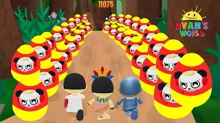 Tag with Ryan New Update - Mexico Ryan vs Mathematician Ryan Gameplay !