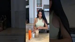 Cardi B using the pumpkin spice whipshots flavor 🧡 #cardib#bardigang#shorts#viral