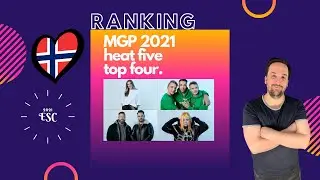 RANKING / NORWAY I MGP 2021 Heat 5 I Eurovision Song Contest 2021 (Top 4)