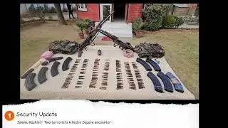 Jammu Kashmir: Two terrorists killed in Sopore encounter #JammuAndKashmir #India #TerrorismTracking
